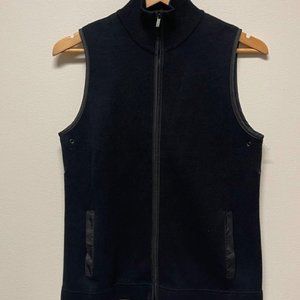 Black Knit Vest Size M